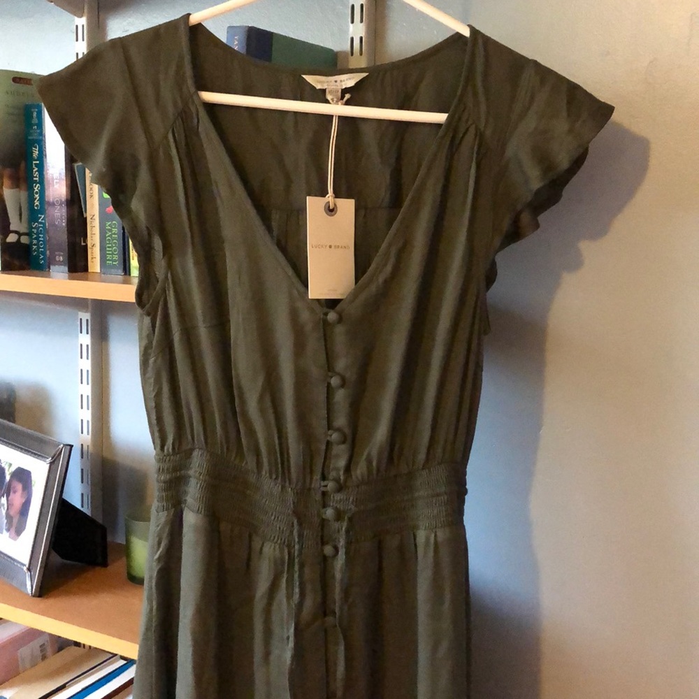 Lucky Brand Olive dress
